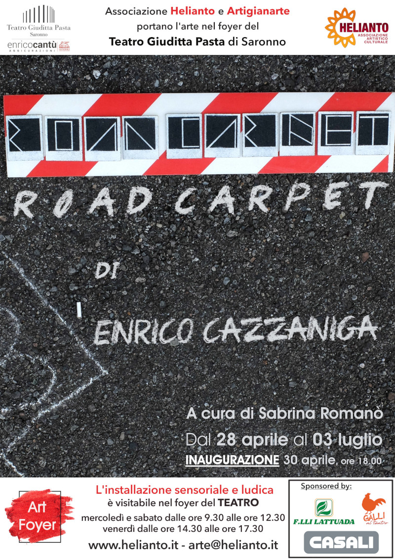Road Carpet - Installazione Sensoriale di Enrico di Cazzaniga
