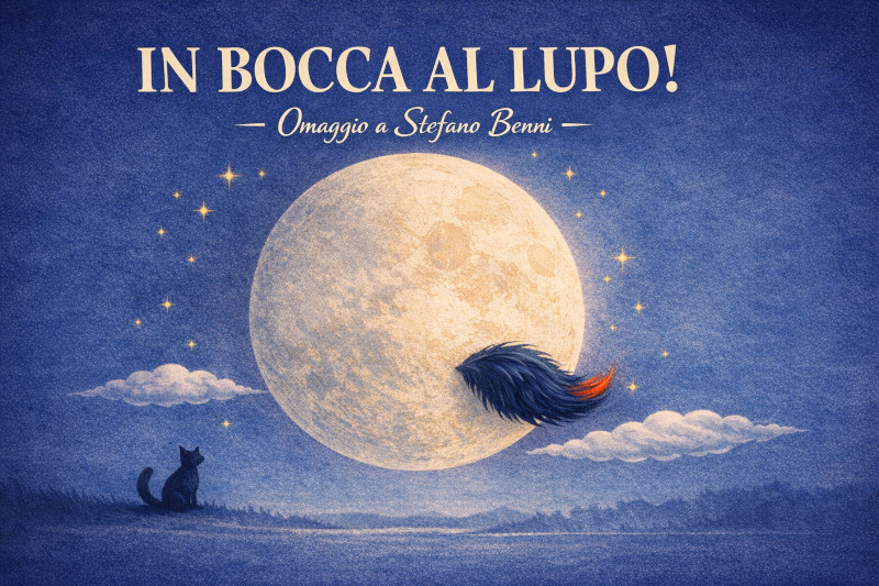 Locandina In bocca al lupo - Omaggio a Stefano Benni