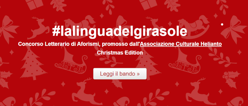 La lingua del girasole! Christmas Edition!