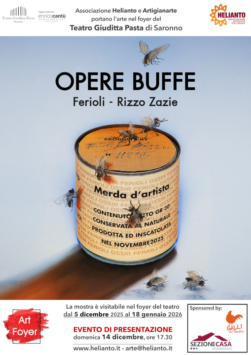 Opere Buffe - Mostra personale di Ferioli e Rizzo Zazie