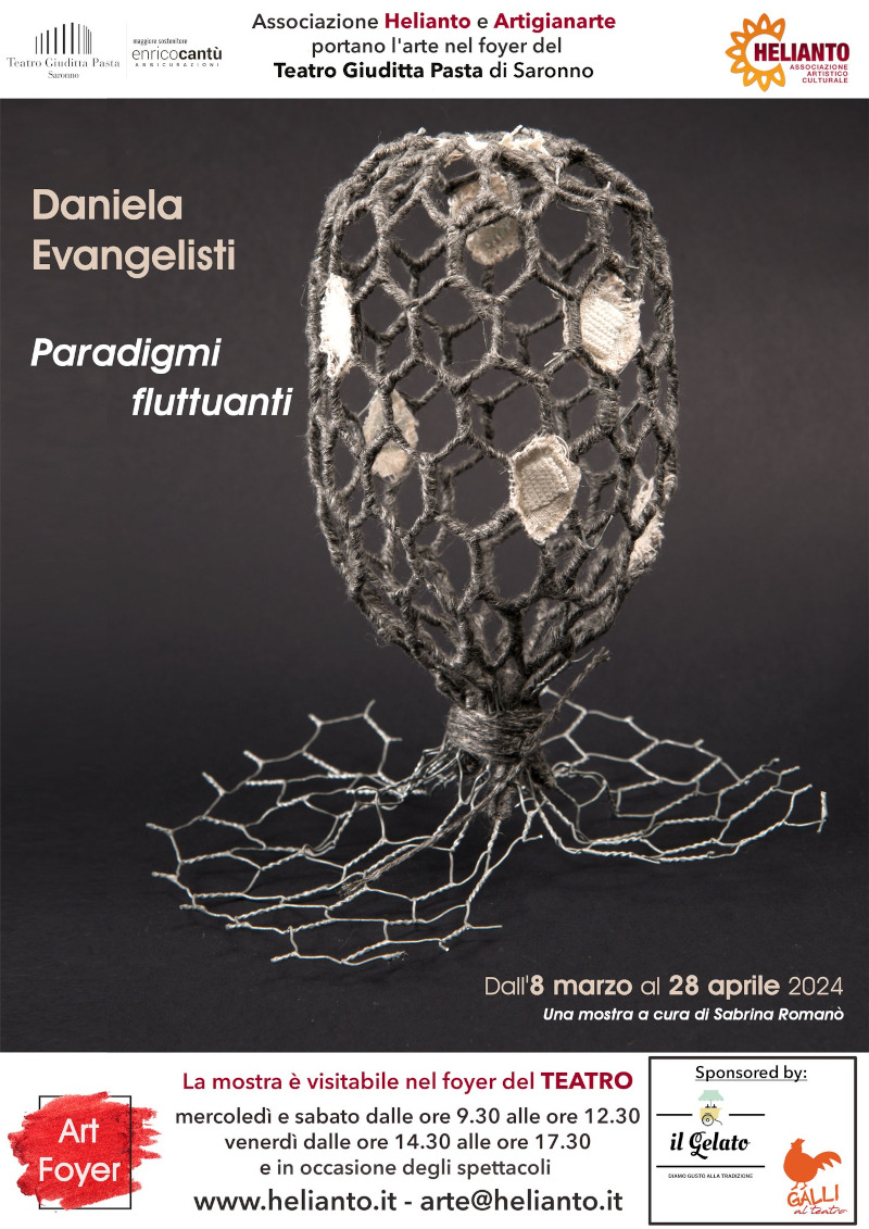 Paradigmi Fluttuanti - Mostra personale di Daniela Evangelisti