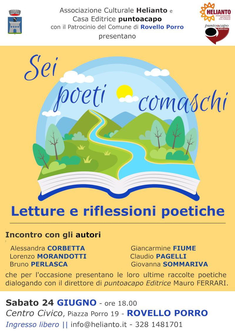 Sei poeti comaschi - Letture e Riflessioni Poetiche